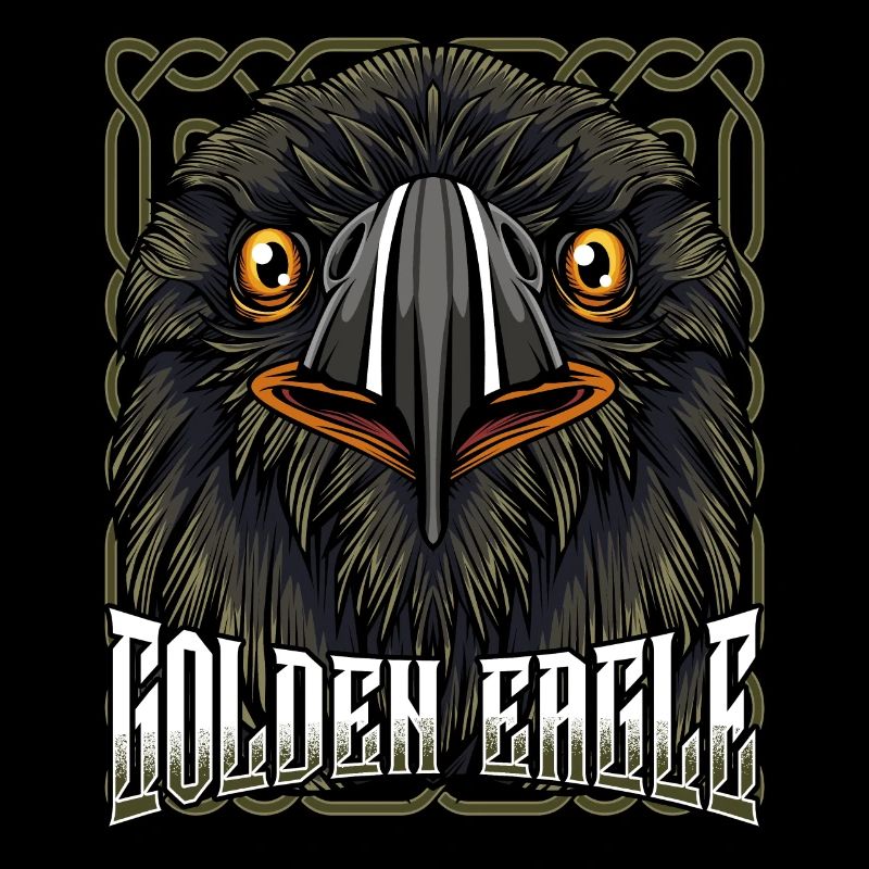 Golden Eagle | Steinadler Adlerkopf Vogel Geschenk