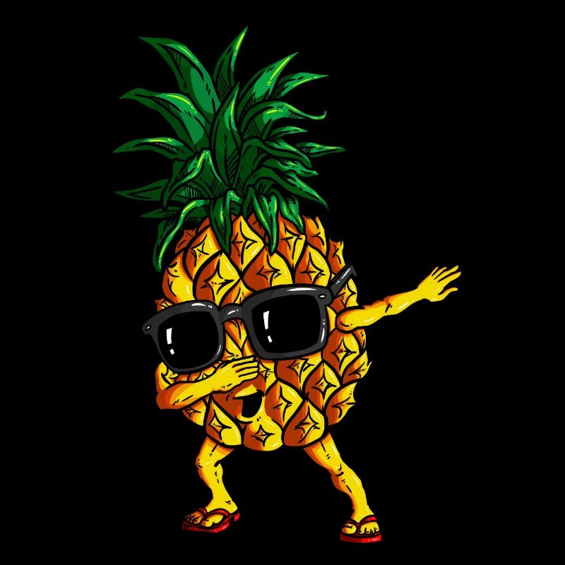 Dabbende Ananas Pineapple Dabbing Sommer Geschenk