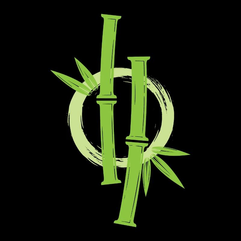 Bamboo Japanese Enso Circle