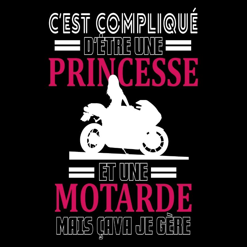 Princesse et Motarde