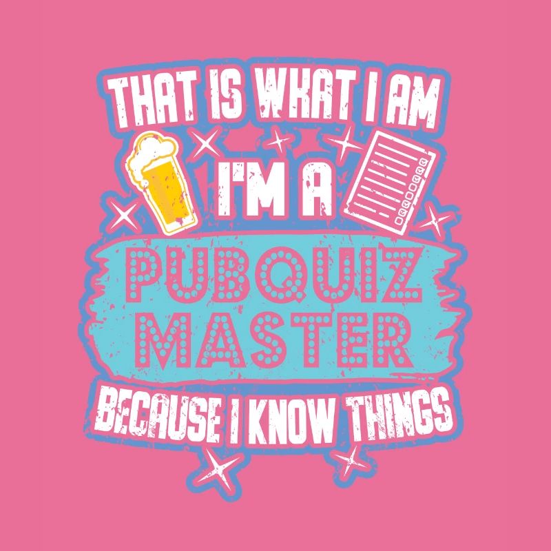 Pub Quiz Pubquiz Master Know Things