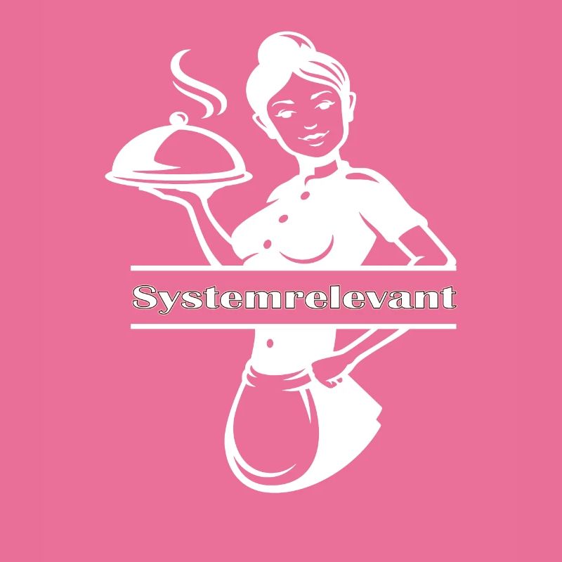 Kellnerin Restaurant Systemrelevant