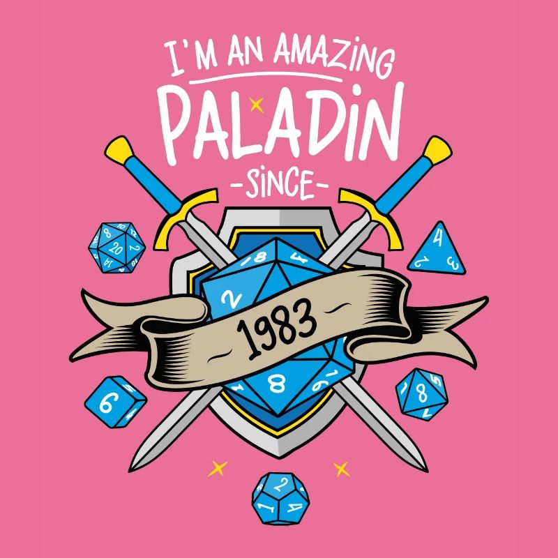 Ich bin seit 1983 ein erstaunlicher Paladin