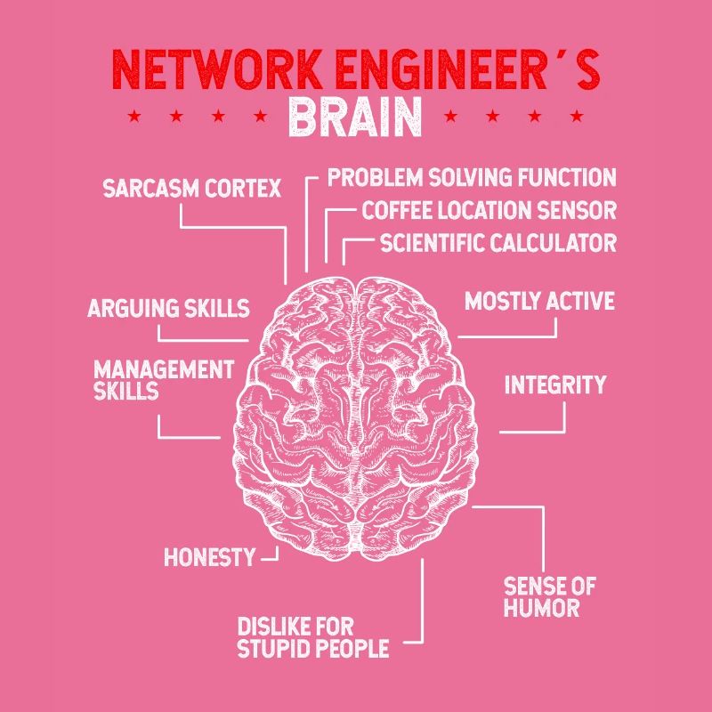Network Engineering Brain Server Network Engineer
