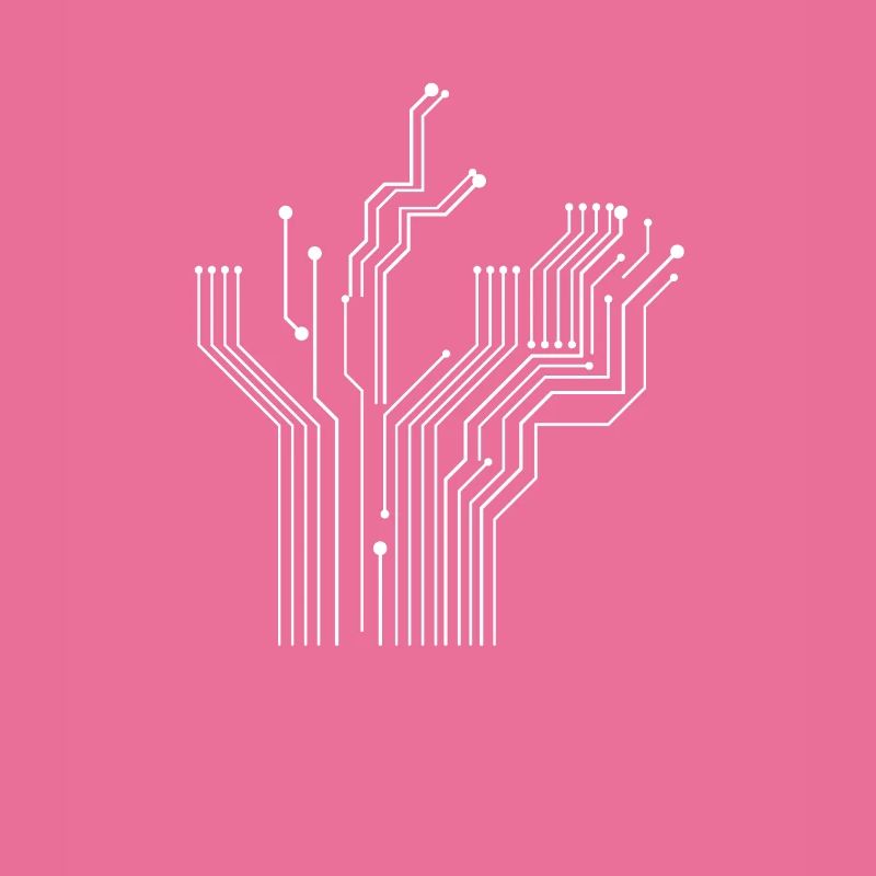 Board Chip Circuitboard with CPU Computer Design
