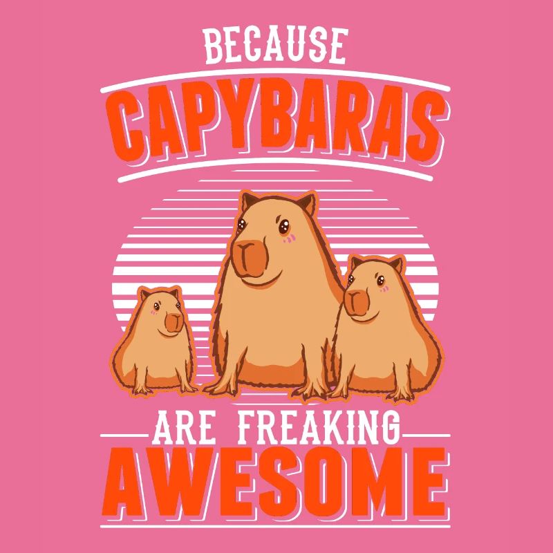 Parce que les Capybaras sont impressionnants