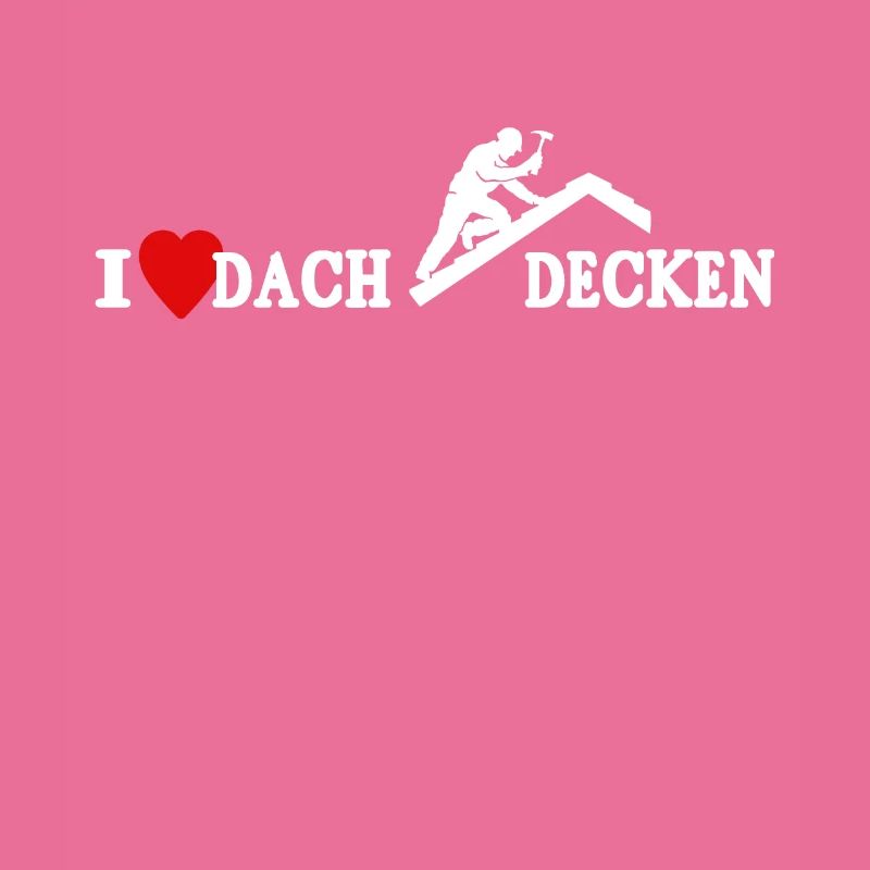 Dachdecker Dachdecken Dach Decken