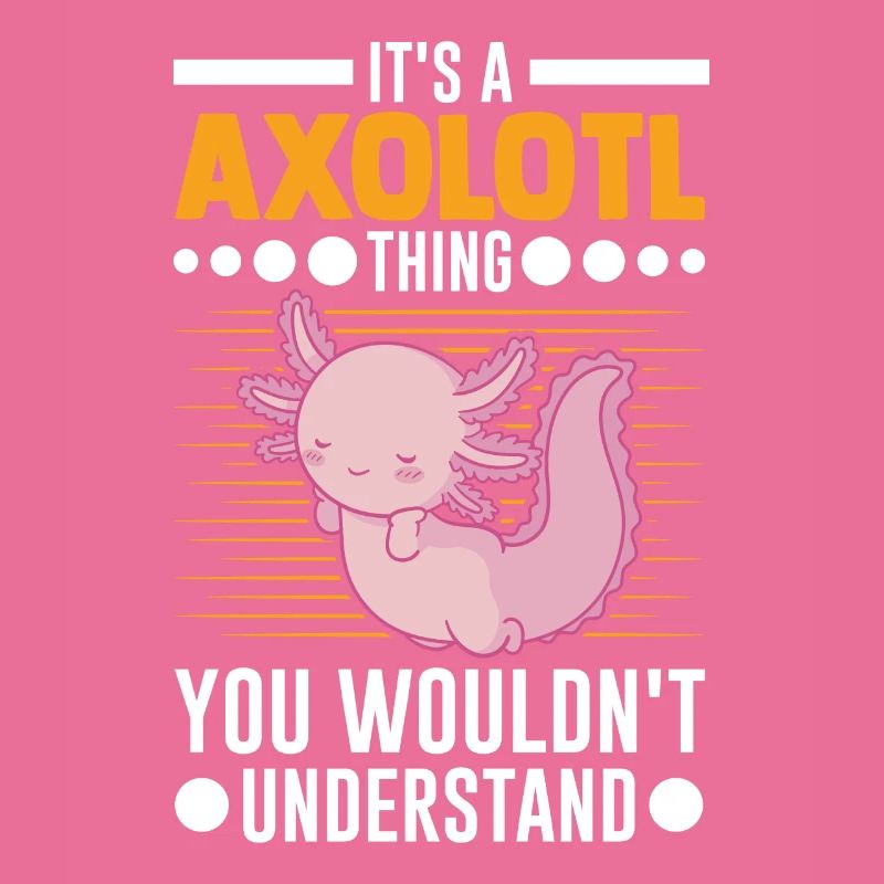 Axolotl Cadeau Queue Lurch