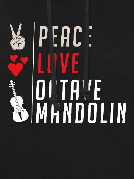 Peace Love Octave Mandolin Instrument