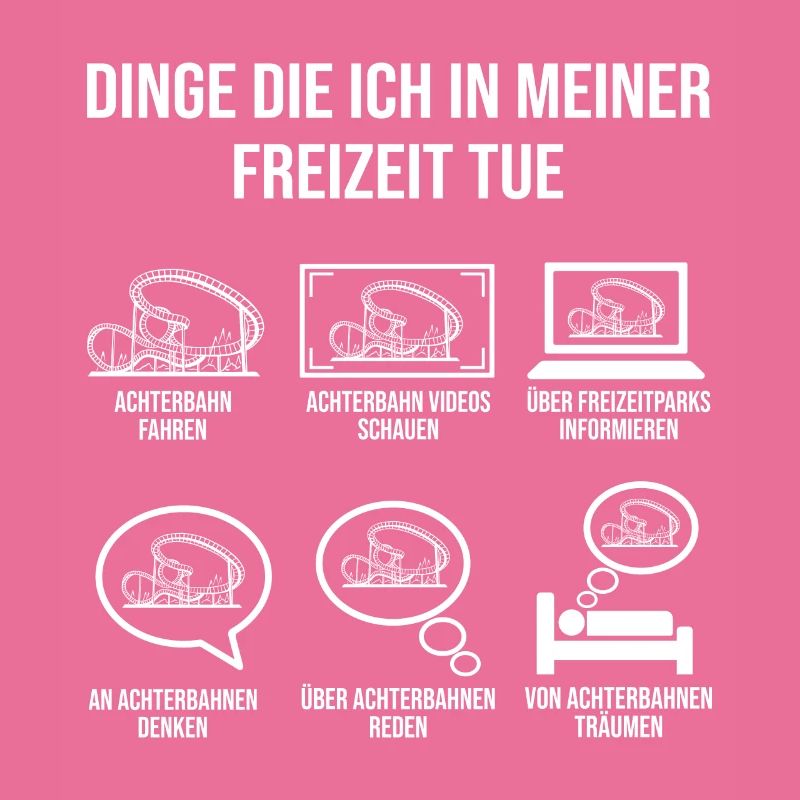 Achterbahn Freizeitpark Rollercoaster