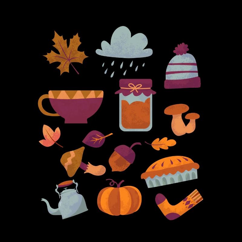 Herbst Farben Shirt Geschenk