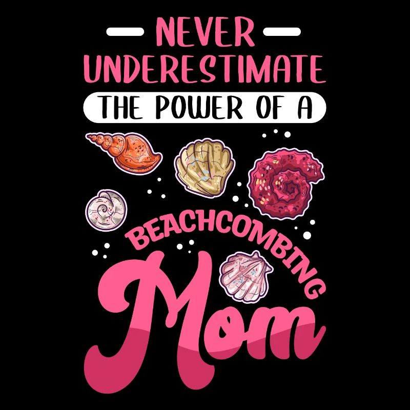 Beachcombing Mama Shell Collecte
