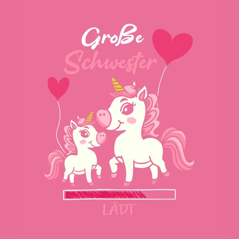 Große Schwester Lädt Einhorn
