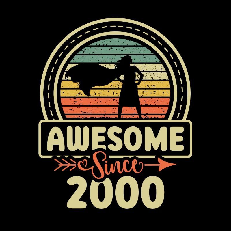 Génial depuis 2000 Décennie 2000 Vintage Ère