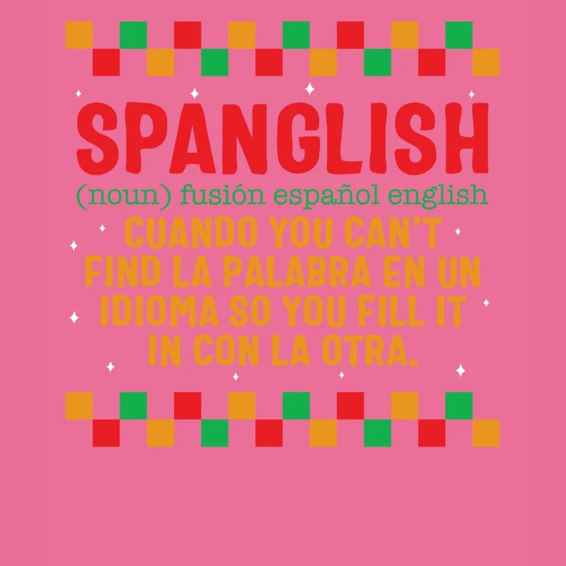 Spanisches Hemd, Spanisch Englisch