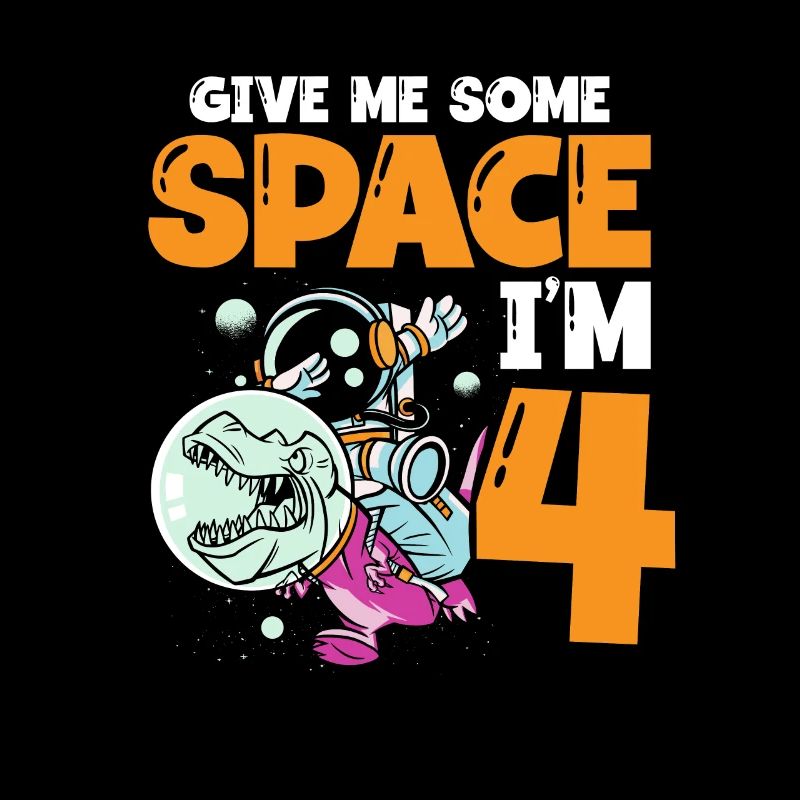 Give me some space, I'm 4 astronaut happy