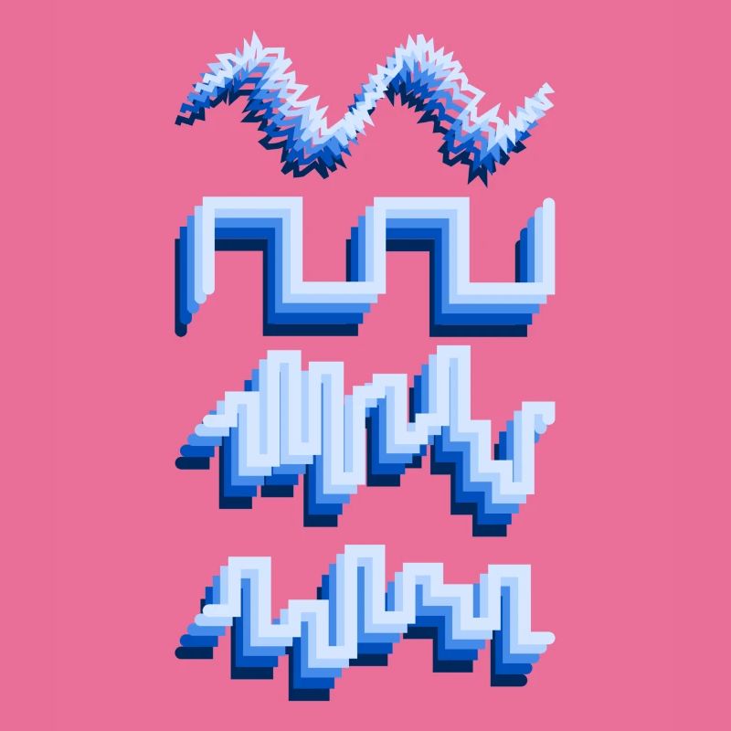 Synthesizer Synth Wavefroms