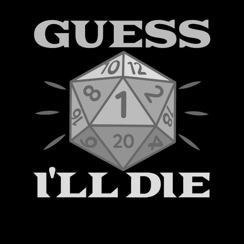 Ich �tze, ich werde lustig D20 Dice Game sterbe