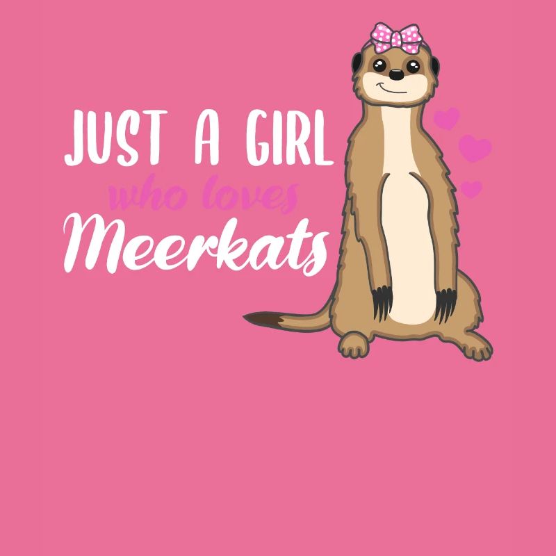 Erdmännchen Spruch Geschenk Damen Mädchen