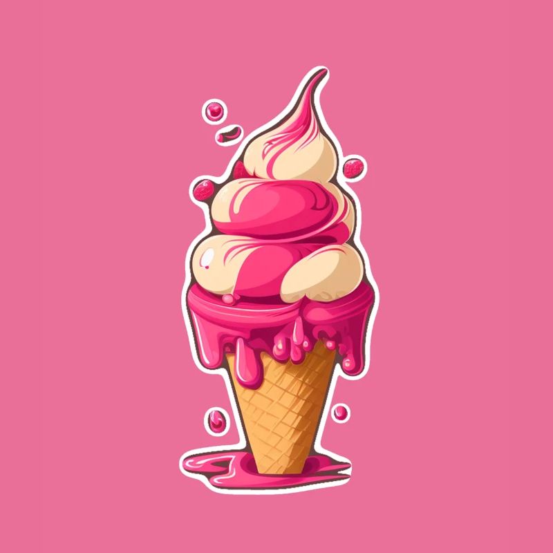 Eis Eiscreme Soft Eis Ich bin wegen dem Eis hier