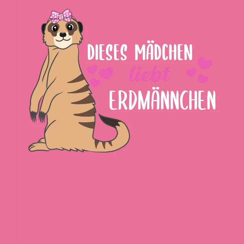 Erdmännchen Spruch Geschenk Damen Mädchen