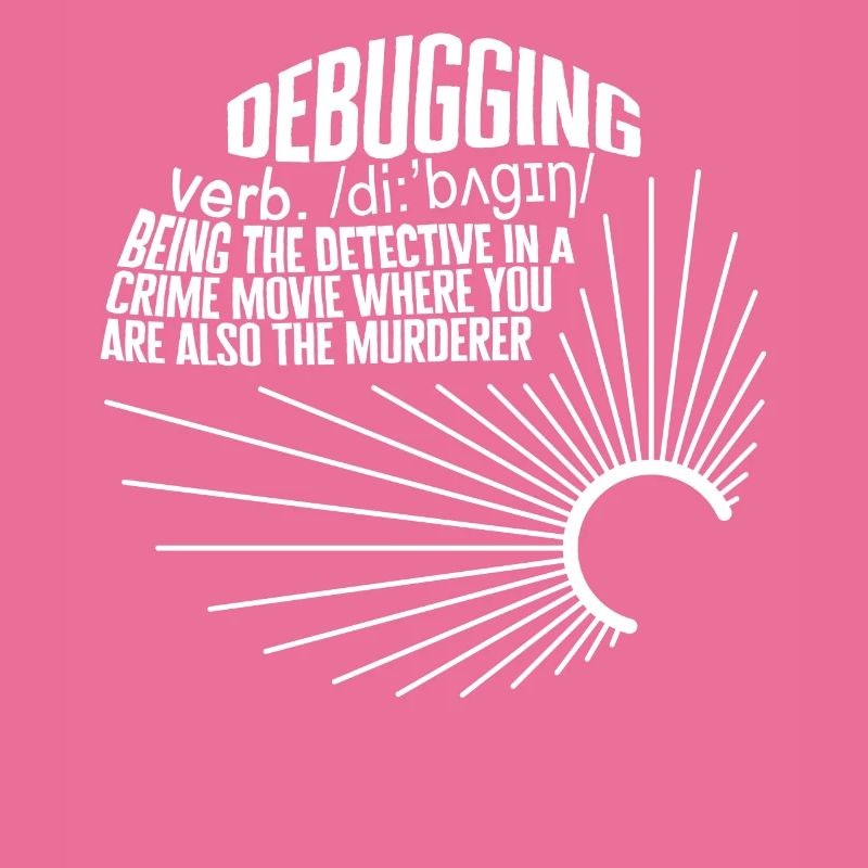 Programmer Shirt, Debugging Definition Tee, Funny