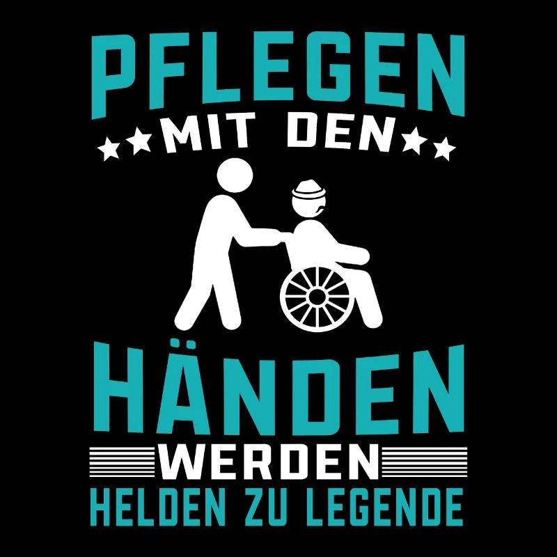 Pflegen mit den Händen werden Helden zu Legenden
