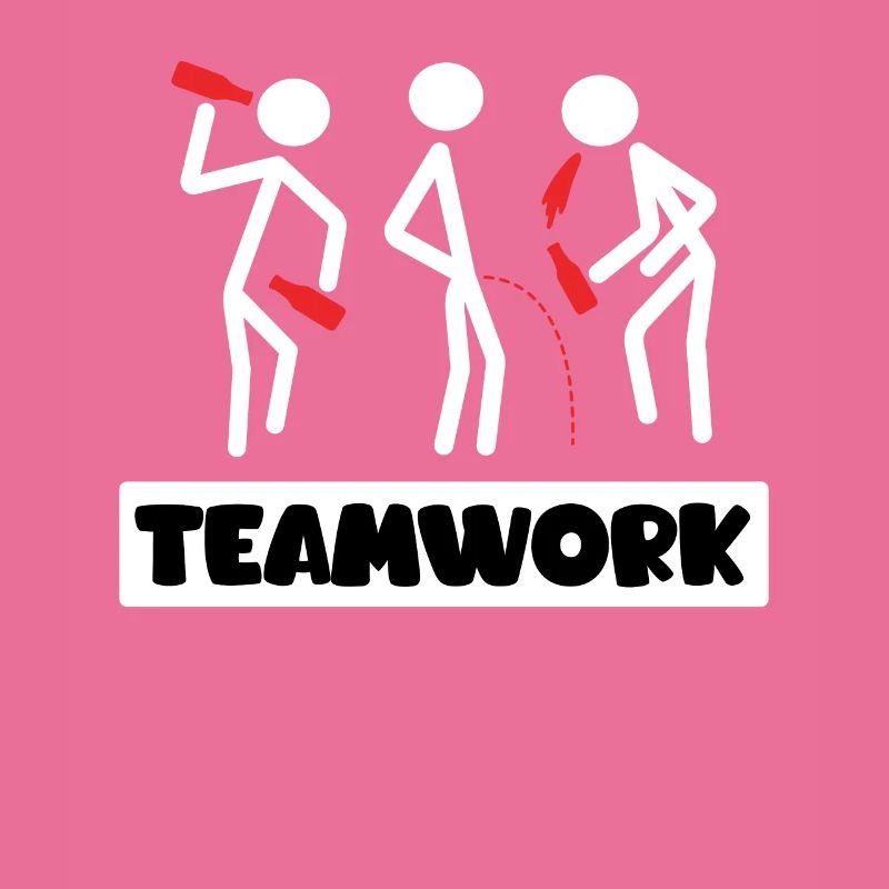 Teamwork Sommerurlaub mit Freunden Spring Break