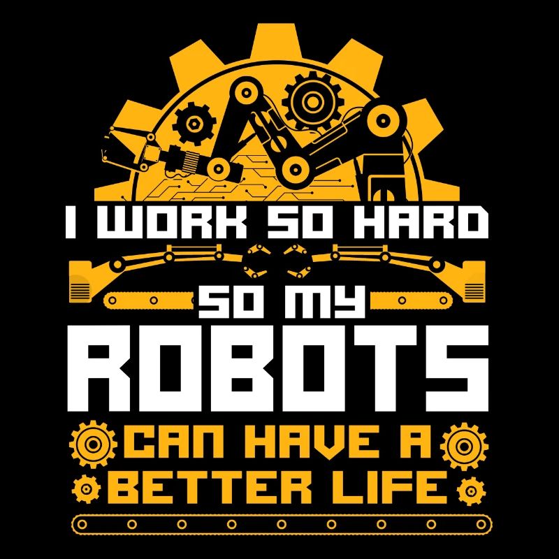 Robot Robotics Engineer Vintage I
