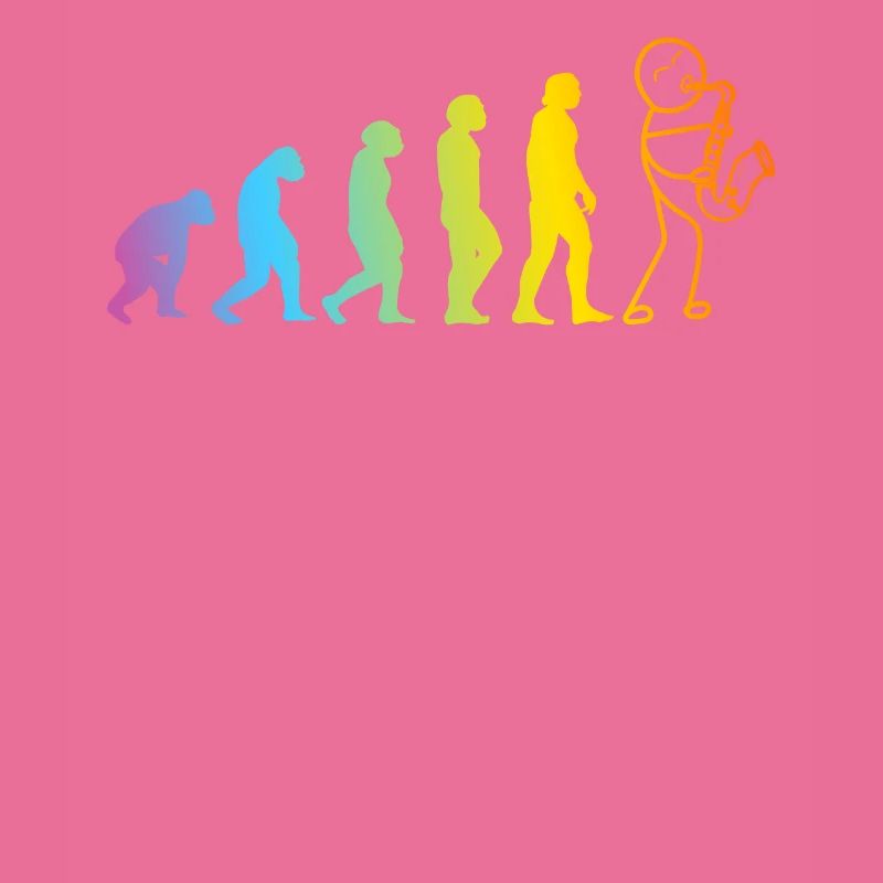 Saxophone Player Evolution Saxophone Saxophonist E