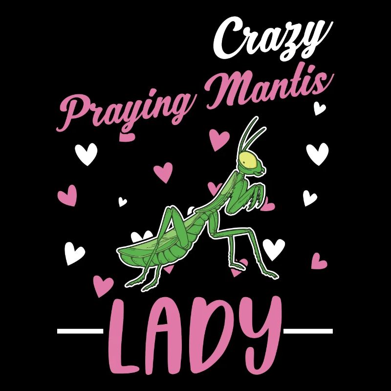 Crazy Praying Mantis lady Gottesanbeterin