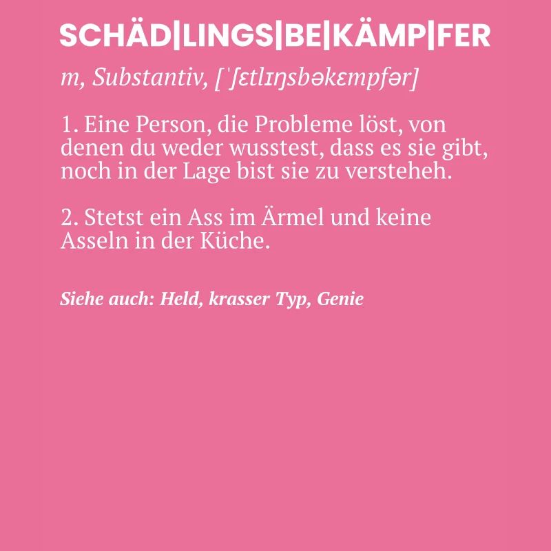 Kammerjäger Schädlingsbekämpfer