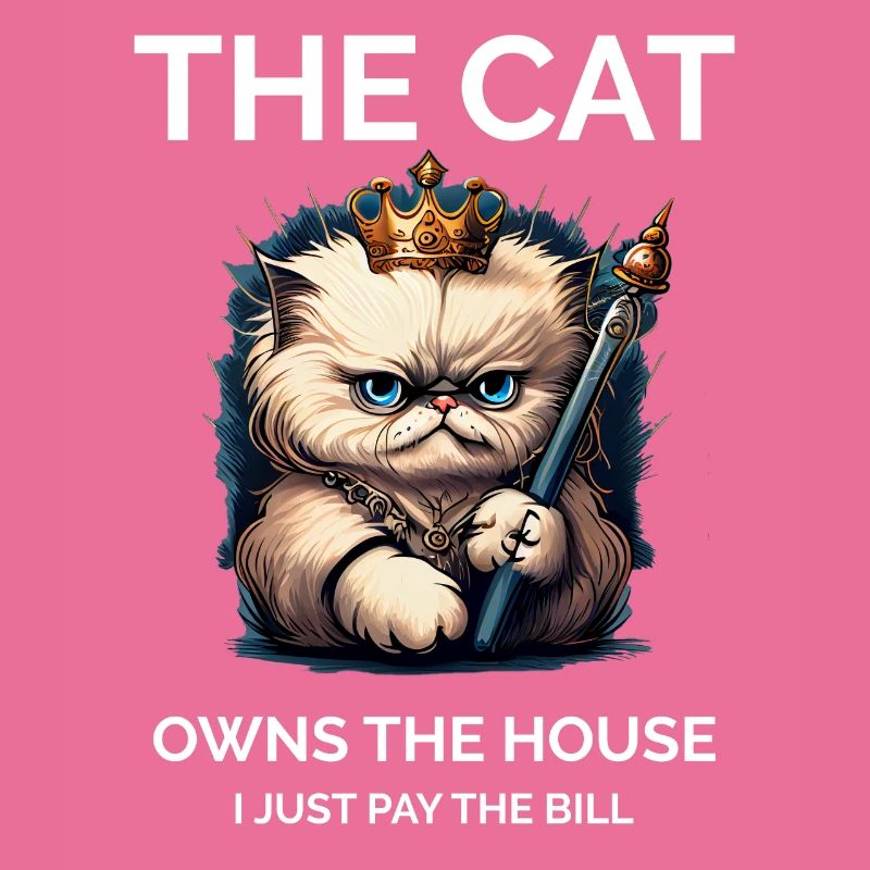 Fier propriétaire de chat