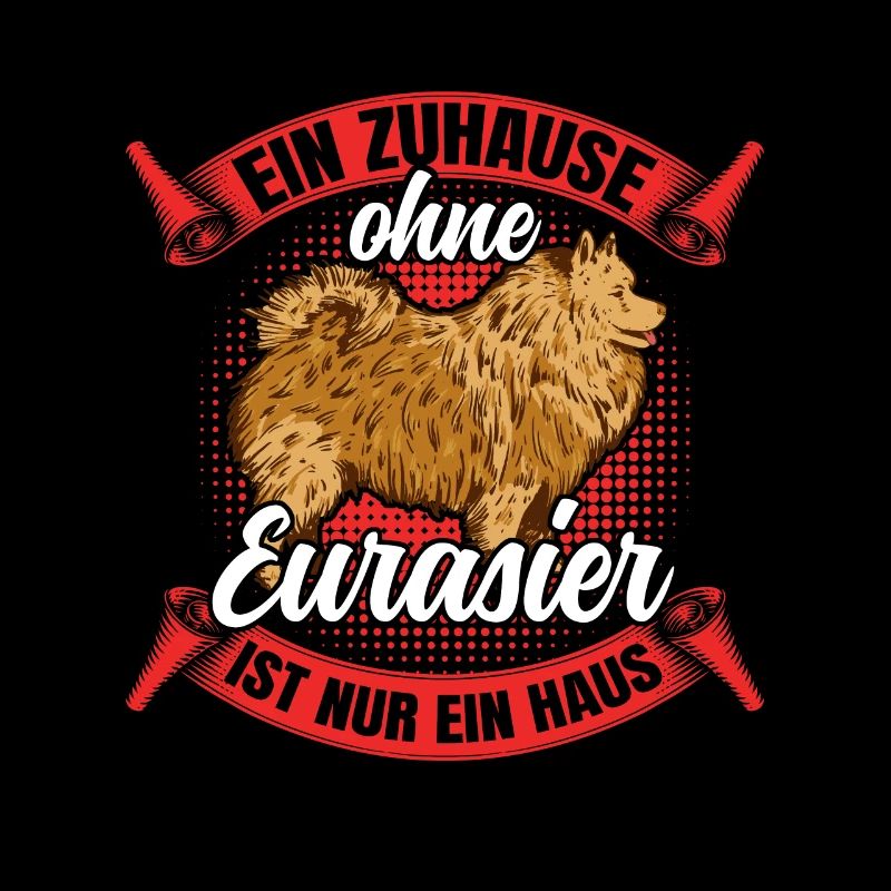 Eurasier nur ein Haus ohne Spitz Eurasian Dog