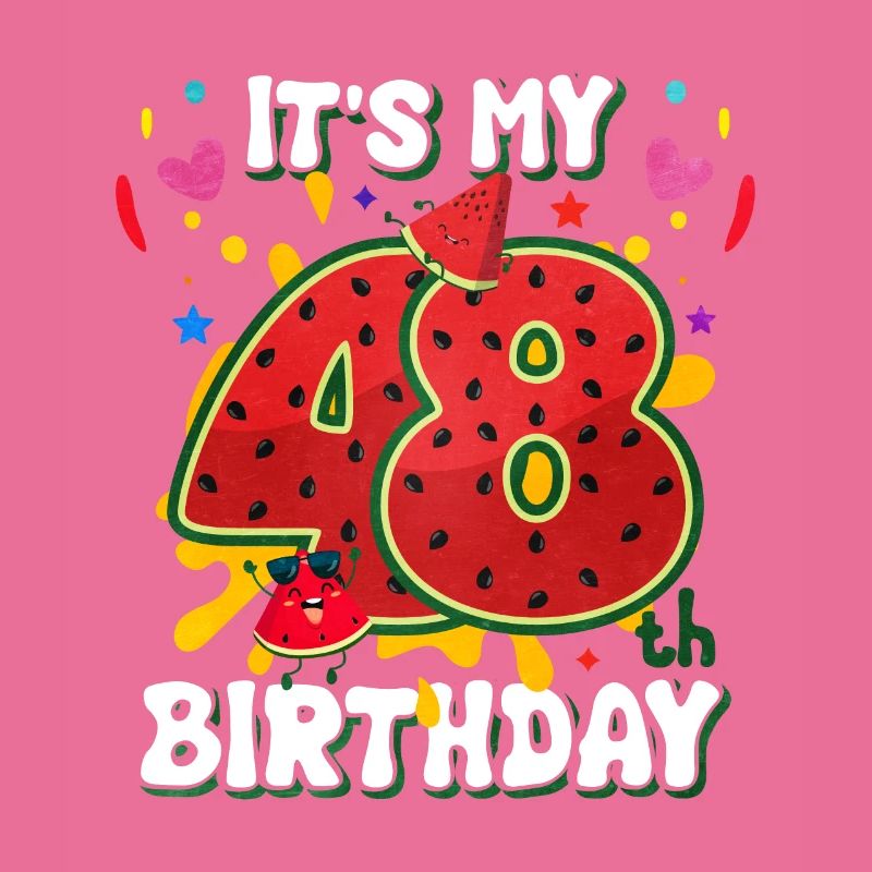 48e anniversaire Pastèque