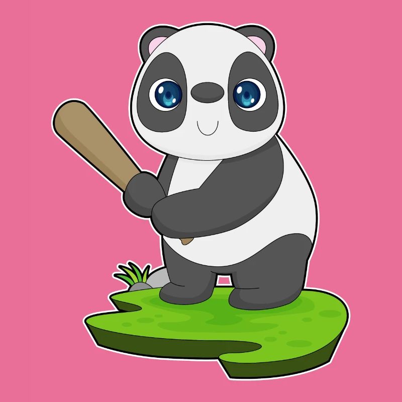 Panda Baseball Battes de baseball