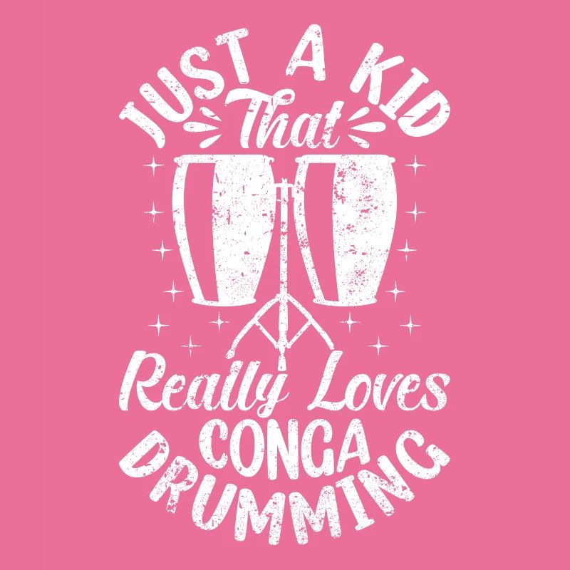 Just A Kid That Really Loves Conga Drumming Conga