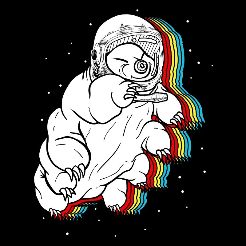 Chemise Tardigrade, Tardigrade dans l’espace