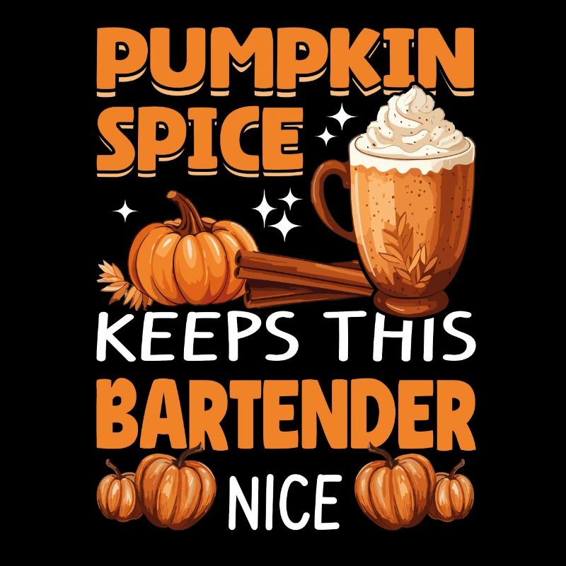 Cool Pumpkin Spice Keeps This bartender Nice
