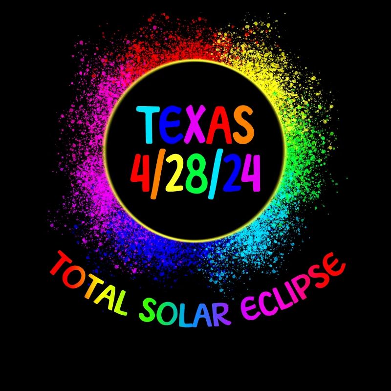 Total Solar Eclipse Texas 4/28/24 Kinderfinsternis