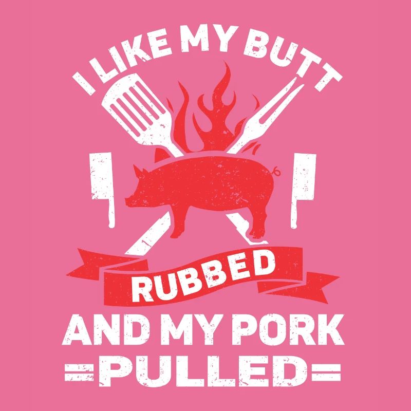 BBQ Pulled Pork Schwein Grill