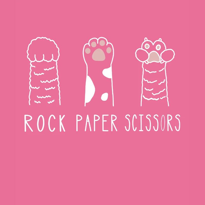Ciseaux à papier de roche