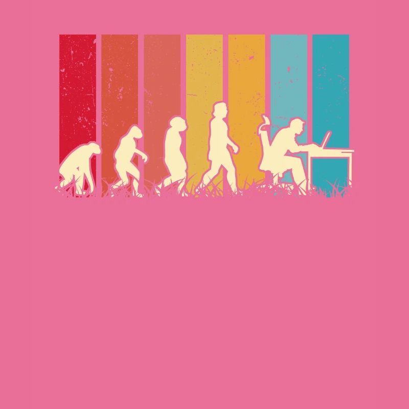 Computer Scientist Evolution Programmer Nerd