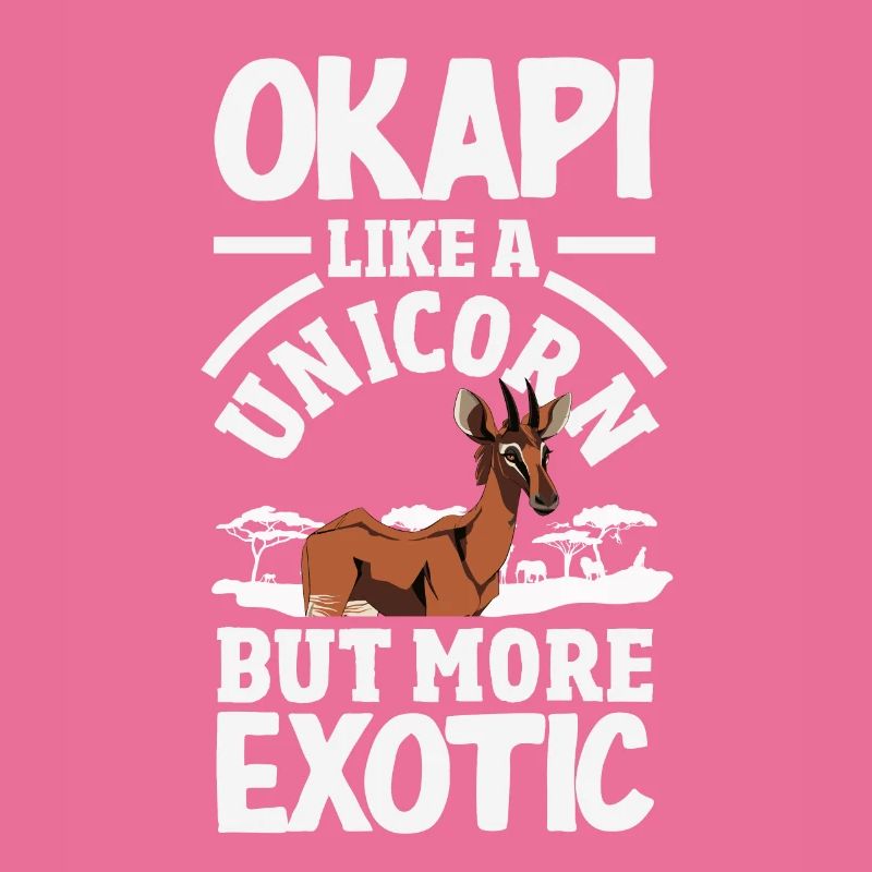 Funny zookeeper okapi lover