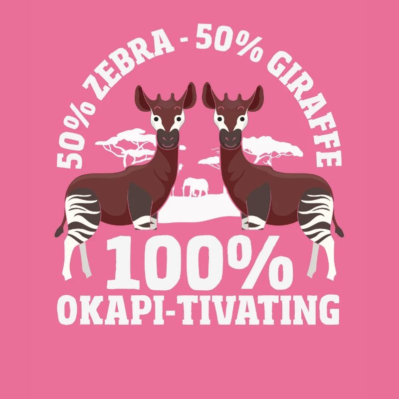 Funny zookeeper okapi lover