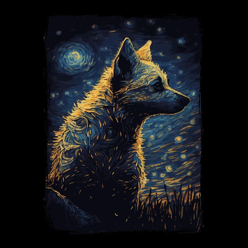 Hyäne Starry Night