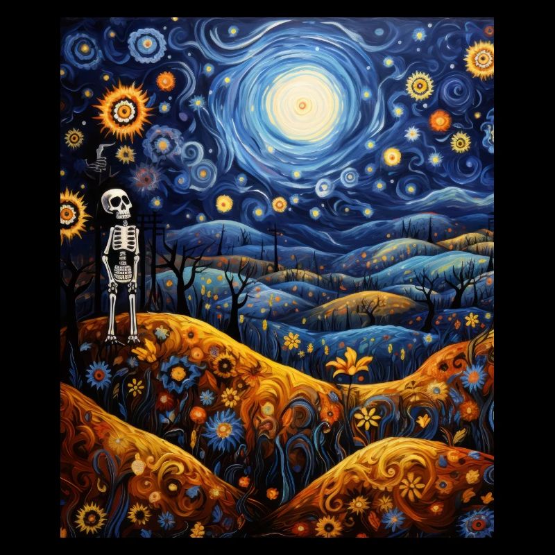Dia de los Muertos Sternenhemd