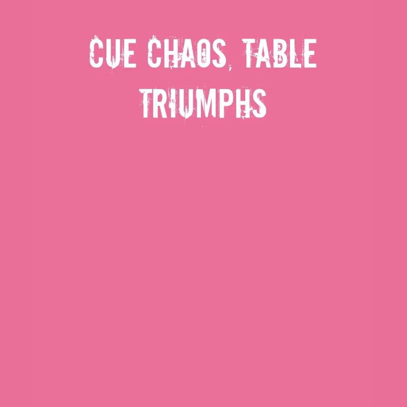Billard - Chaos de queue, triomphes de la table