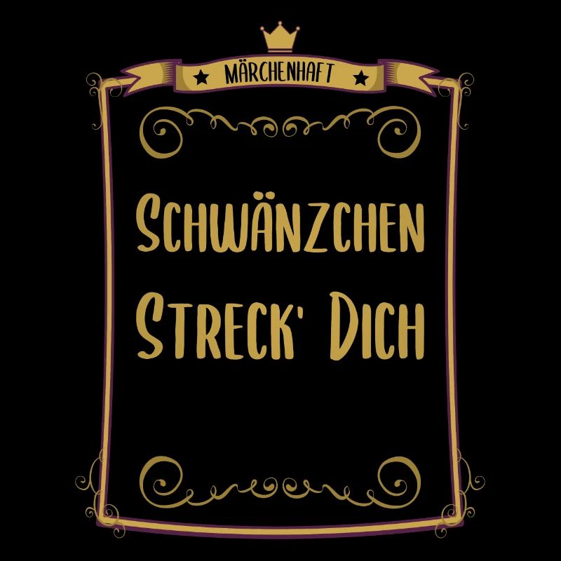 Dicton ambigu Queue de conte de fées