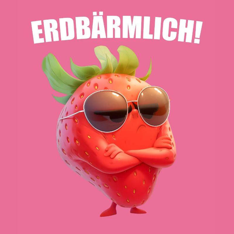Erdbärmlich! Sarkasmus Pinguin Comic Motiv